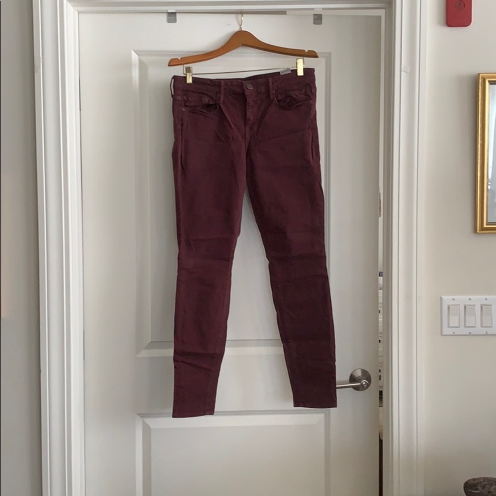 Vince Deep red jeans